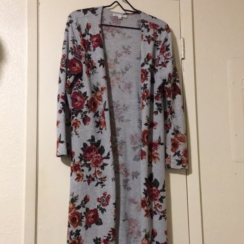 long cardigan